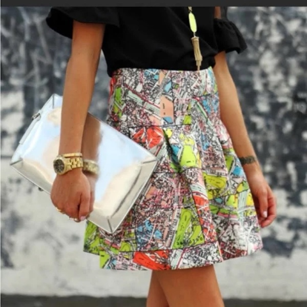 Parisan Map Skirt!